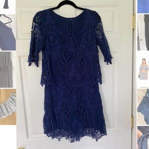 Saylor Cara Open Back adress